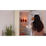 EVVO F55 216L 84L Clase E Beige Frigorífico Combi - Imagen 4