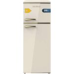 Cecotec Bolero CoolMarket 2D Origin 215L E Beige Frigorífico
