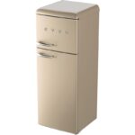 EVVO F45 170L 45L Clase E Beige Frigorífico Dos Puertas - Imagen 4
