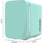 Cecotec Bolero MiniCooling 6L 12V-220V 5-65 °C Verde Nevera mini - Imagen 4