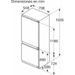 Bosch KIN96VFD0 Clasificación D Frigorífico Combinado Integrable - Imagen 6