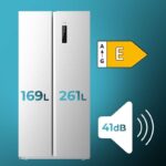 Cecotec SBS 430 84 x 176 cm 430 L Clasificación E Inox Frigorífico Side by Side - Imagen 4