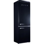 EVVO F55 216L 84L Clase E Negro Frigorífico Combi - Imagen 3