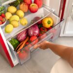 Cecotec Bolero CoolMarket 2D Origin 215L E Rojo Frigorífico - Imagen 6