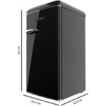 Cecotec Bolero CoolMarket TT Origin 90 90L F Negro Frigorífico mini - Imagen 3