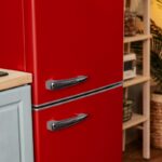 Cecotec Bolero CoolMarket Combi Origin 300 300L E Rojo Frigorífico - Imagen 5