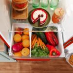 Cecotec Bolero CoolMarket Combi Origin 300 300L E Rojo Frigorífico - Imagen 6