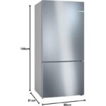 Bosch KGN86AIDR 186 x 86 cm Clasificación D Frigorífico Combinado - Imagen 5