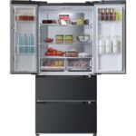 Cecotec Bolero CoolMarket FD 436 Dark 183 x 84 cm 436 L Clasificación E Frigorífico Puerta Francesa