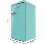 Cecotec Bolero CoolMarket TT Origin 90 90L F Verde Frigorífico mini - Imagen 3