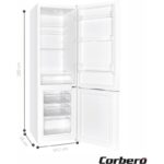 Corberó CCH1824EW 180 cm 262 L Clasificación E Frigorífico Combinado - Imagen 3