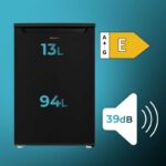 Cecotec Bolero CoolMarket TT 107 107L Clase de eficiencia energética E Negro Frigorífico mini - Imagen 8