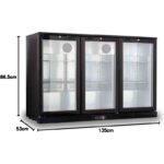 METRO GBC3003 308 L Refrigeración por aire Frigorífico bebidas - Imagen 10